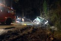 Container LKW umgestuerzt Koeln Brueck Bruecker- Dellbruecker Mauspfad P251